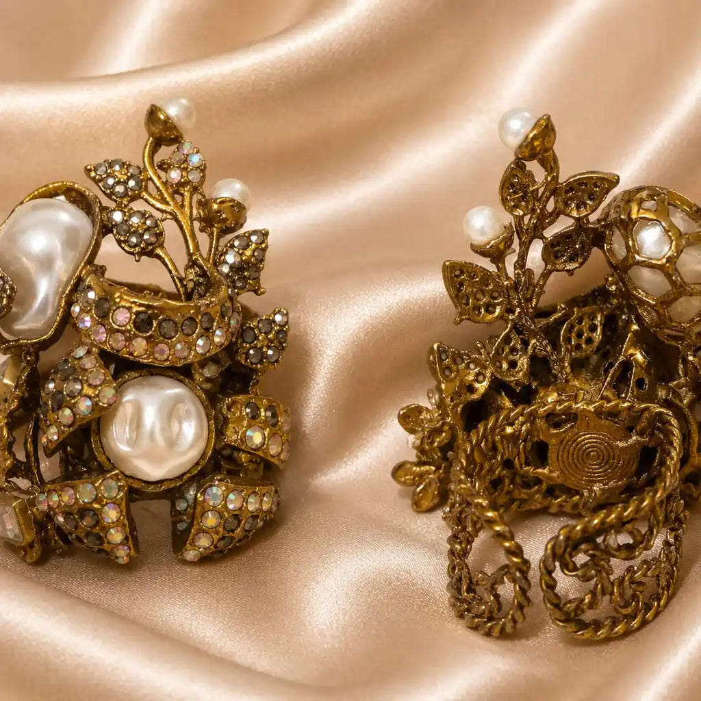 Turkish Pearl Heavy Ring