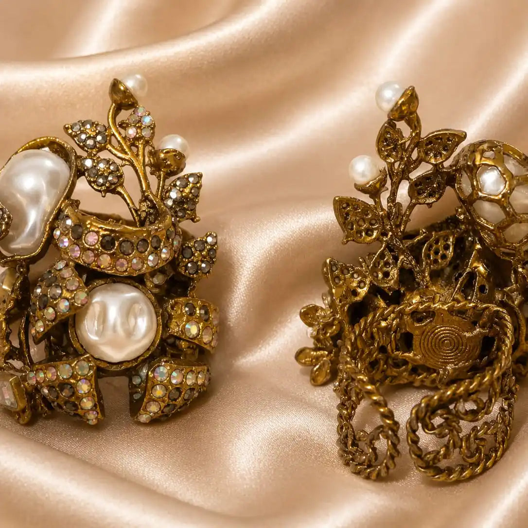 Turkish Pearl Heavy Ring