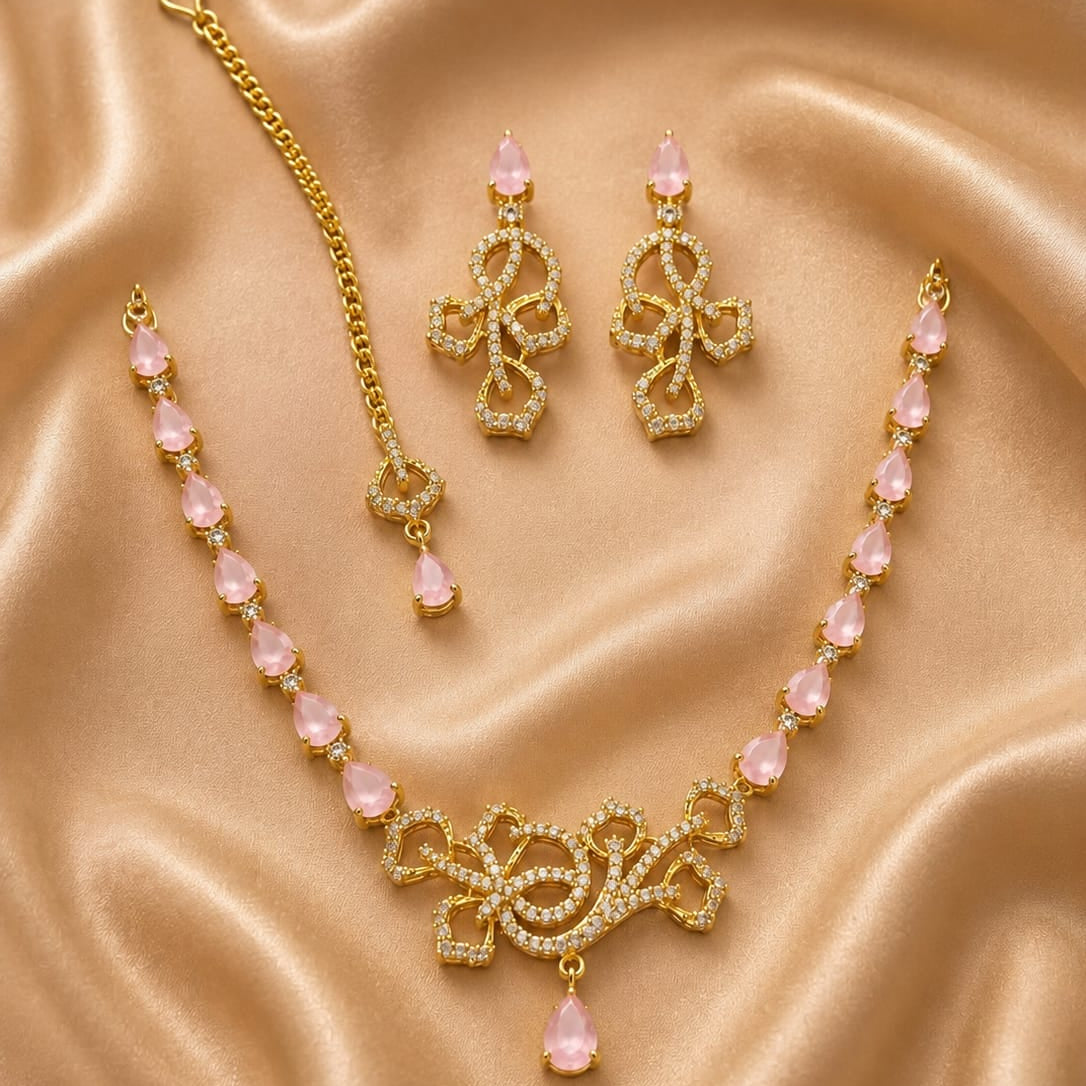 Minimal Delicate necklace set
