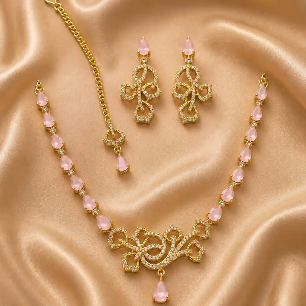 Minimal Delicate necklace set