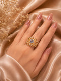 White stone ring