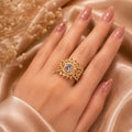 White Stone Ring