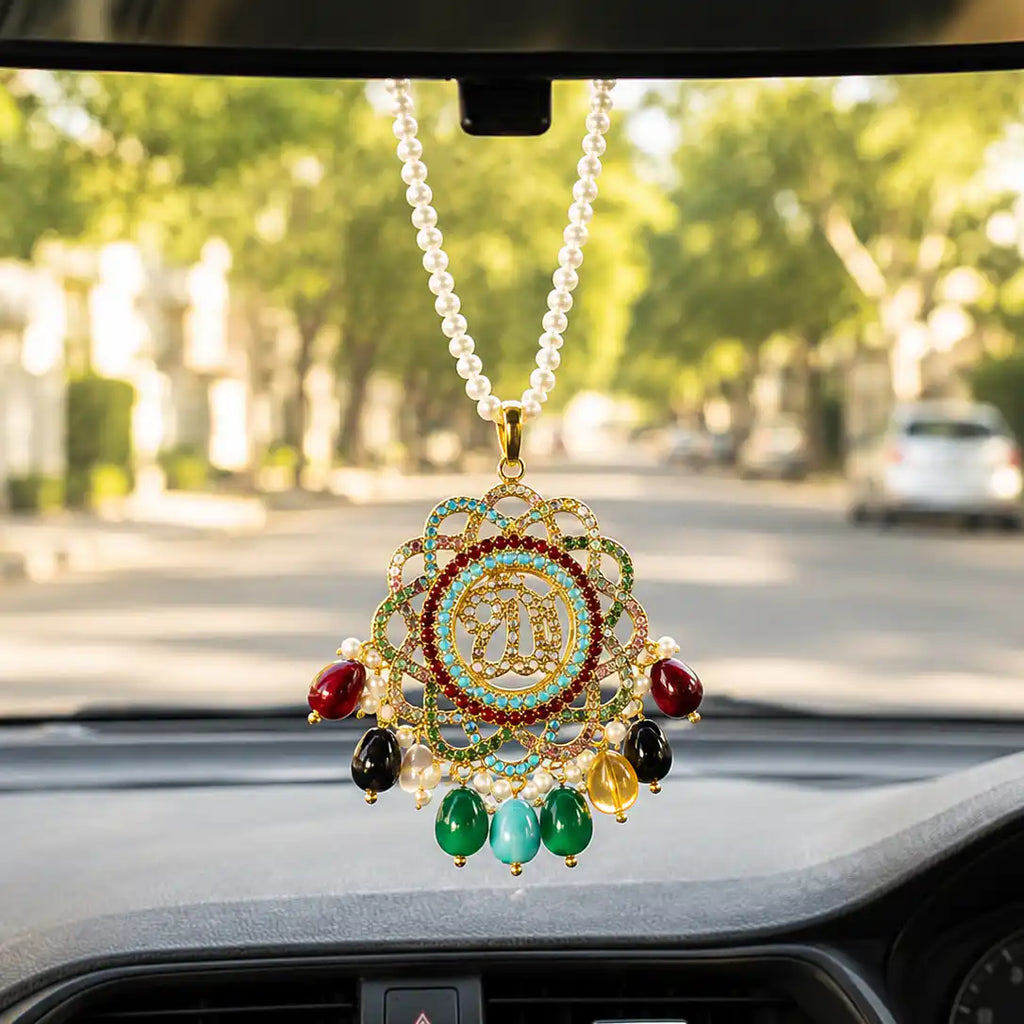 Calligraphic Car Hanging