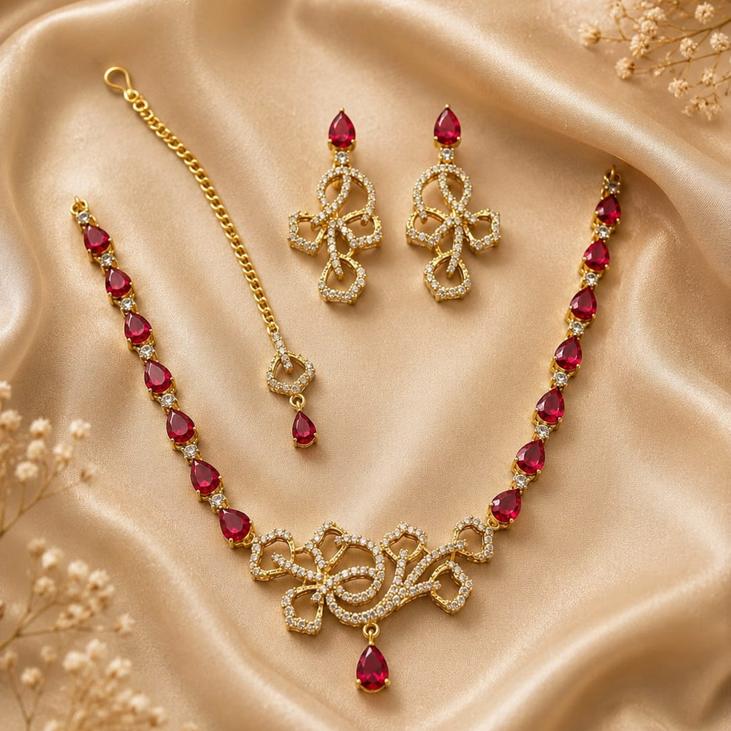 Minimal Delicate necklace set